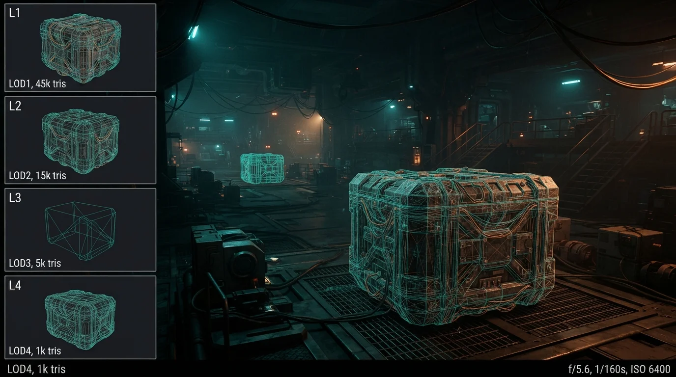 LODs in Blender: Create Game-Ready Level of Detail Sets