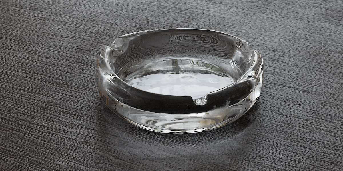 Ashtray Glass