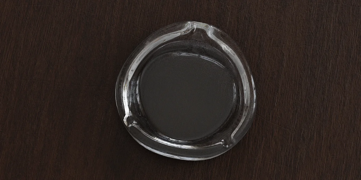 Ashtray Glass image 3