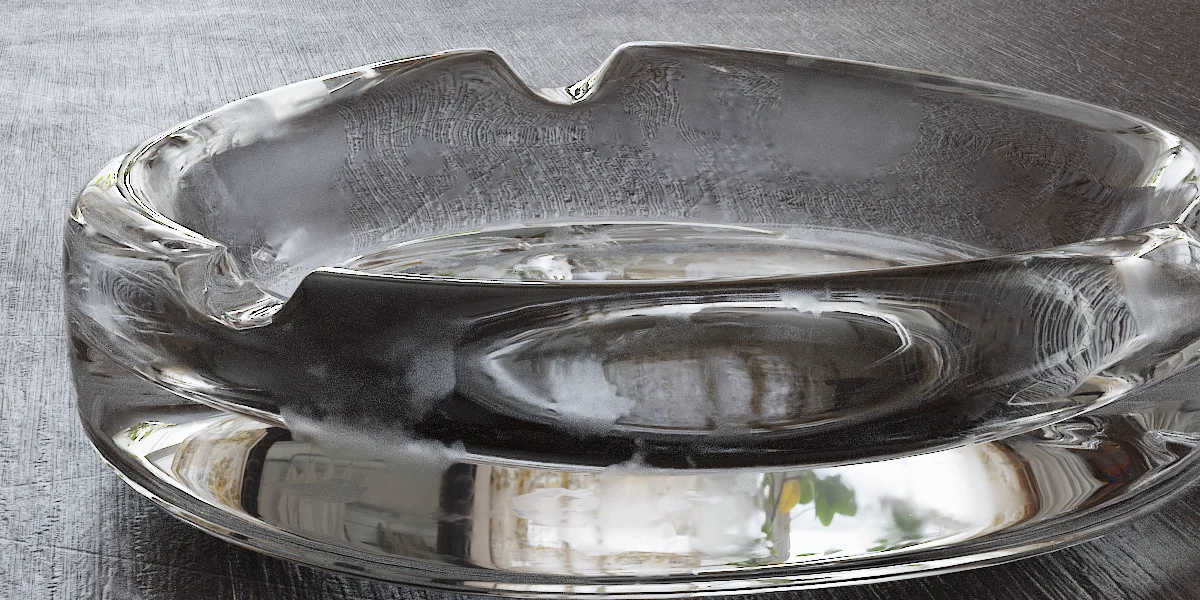 Ashtray Glass image 2