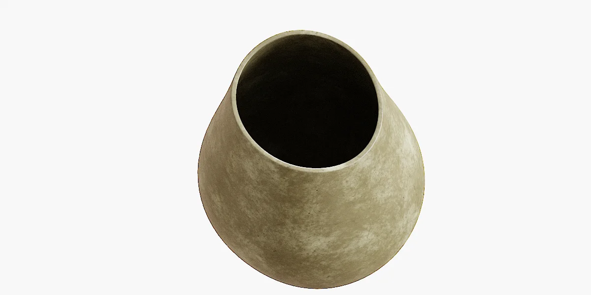 Bronze Vase Decoration 3D Asset Model image 4