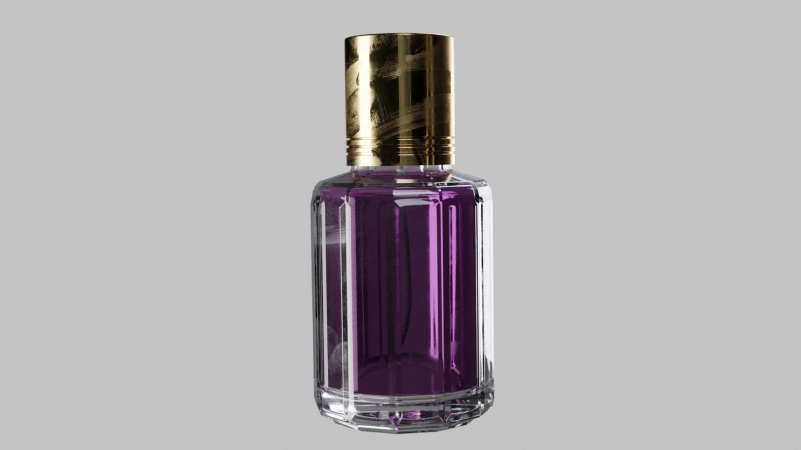 Perfume bottle 3D Asset Model image 4
