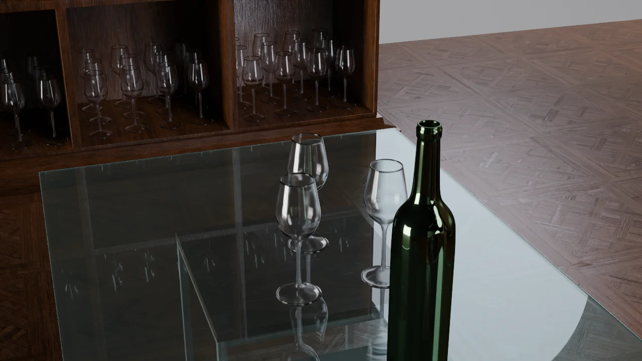 Realistic Glass Shader Cycles Blender image 3