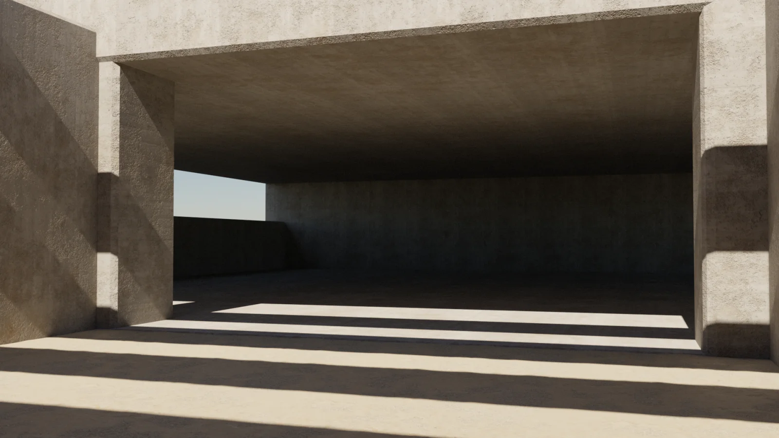 Garage Blender Scene textured ready to use scene setup image 5